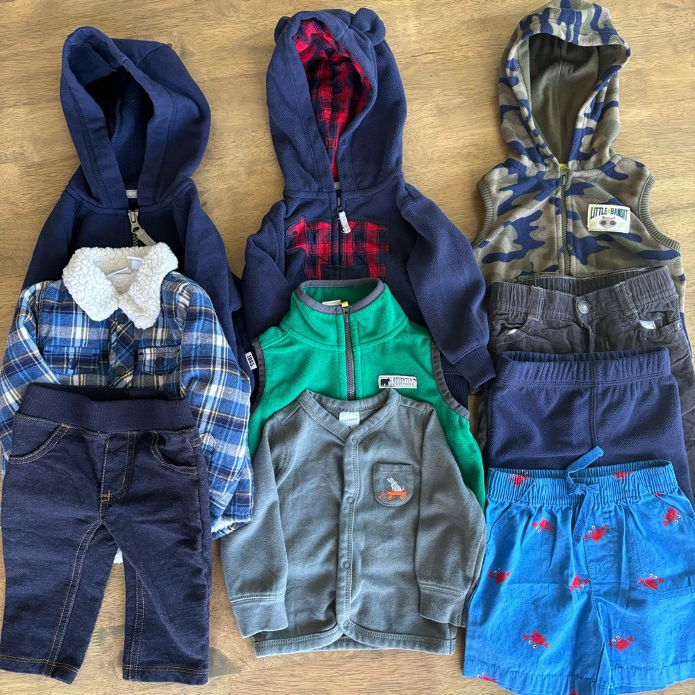 6 months boys clothing lot